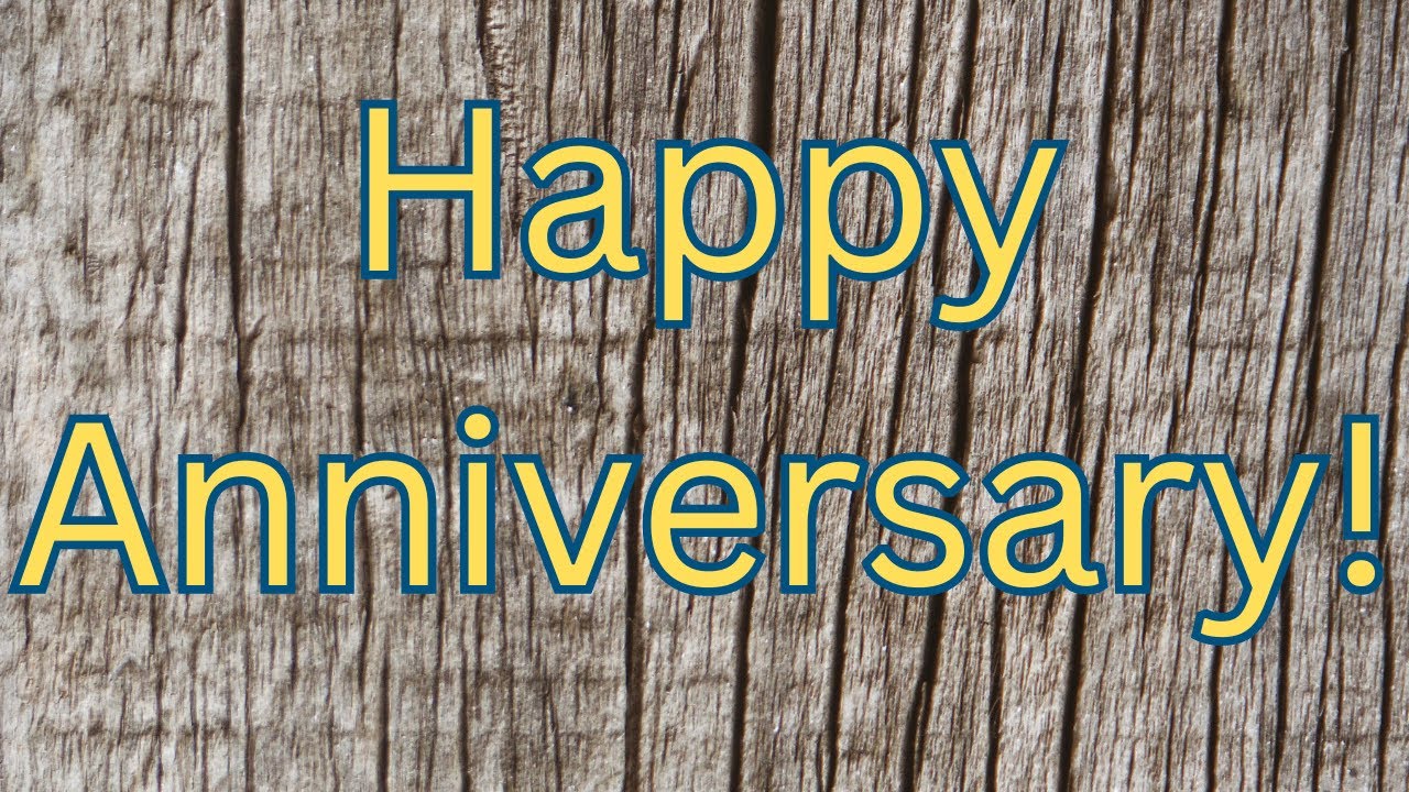One Year Channel Anniversary - YouTube