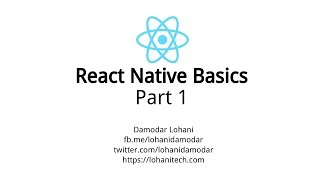 React Native Basics Part 1 - Nepali