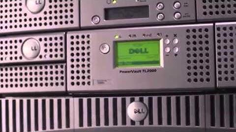 Dell PowerVault LTO Tape Backup Solutions