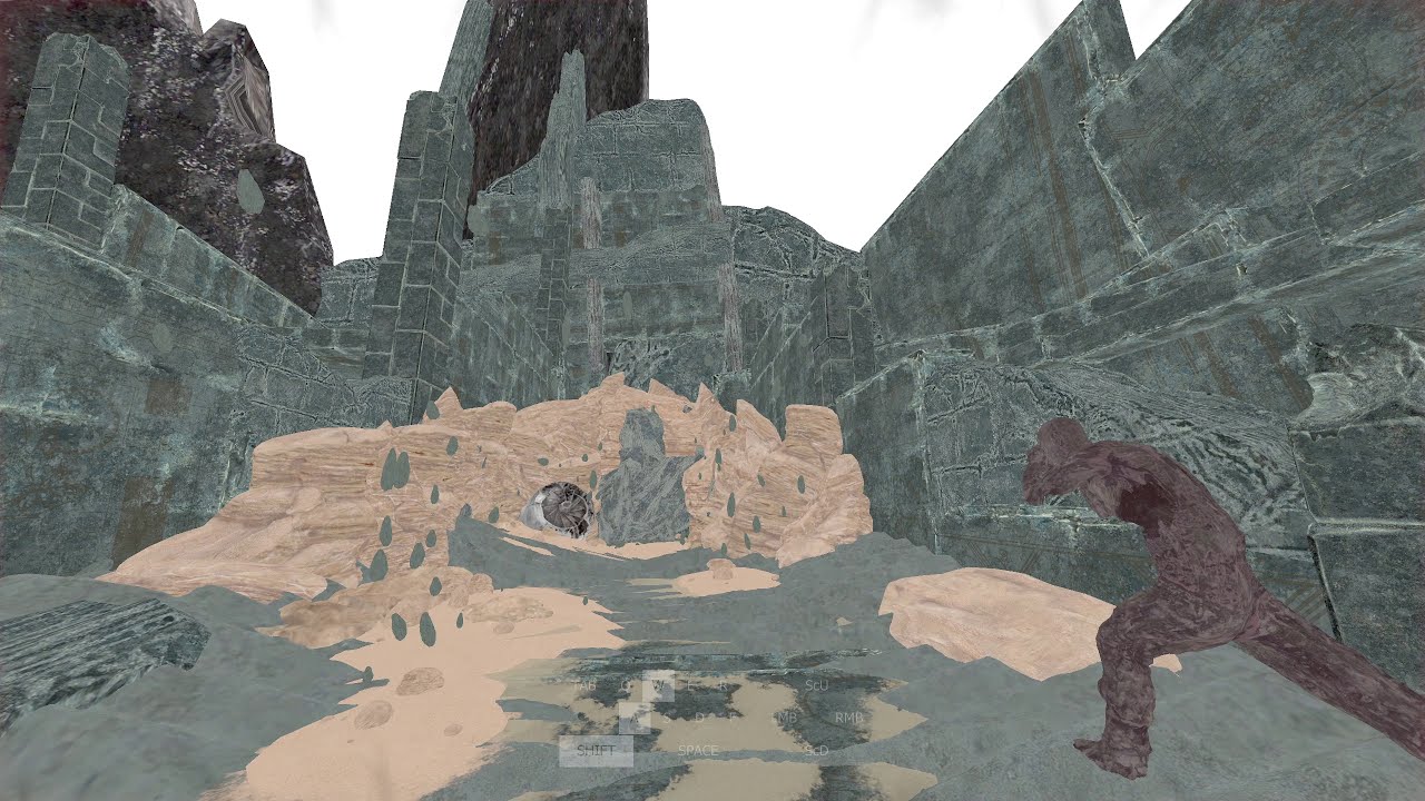 Amnesia: Rebirth - Dark World NMG OoB Route