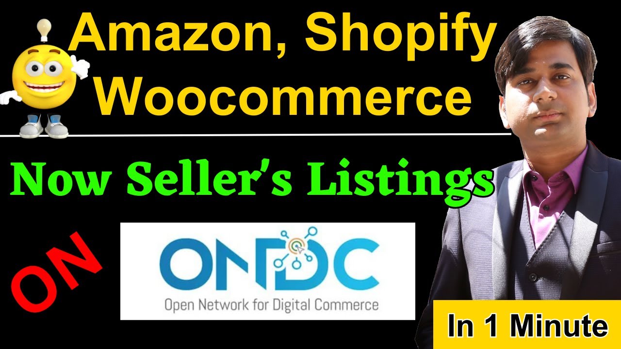 Big Update - Now Amazon Sellers can Sell on ONDC in a Click | Shopify & Woocommerce Sellers on ONDC?