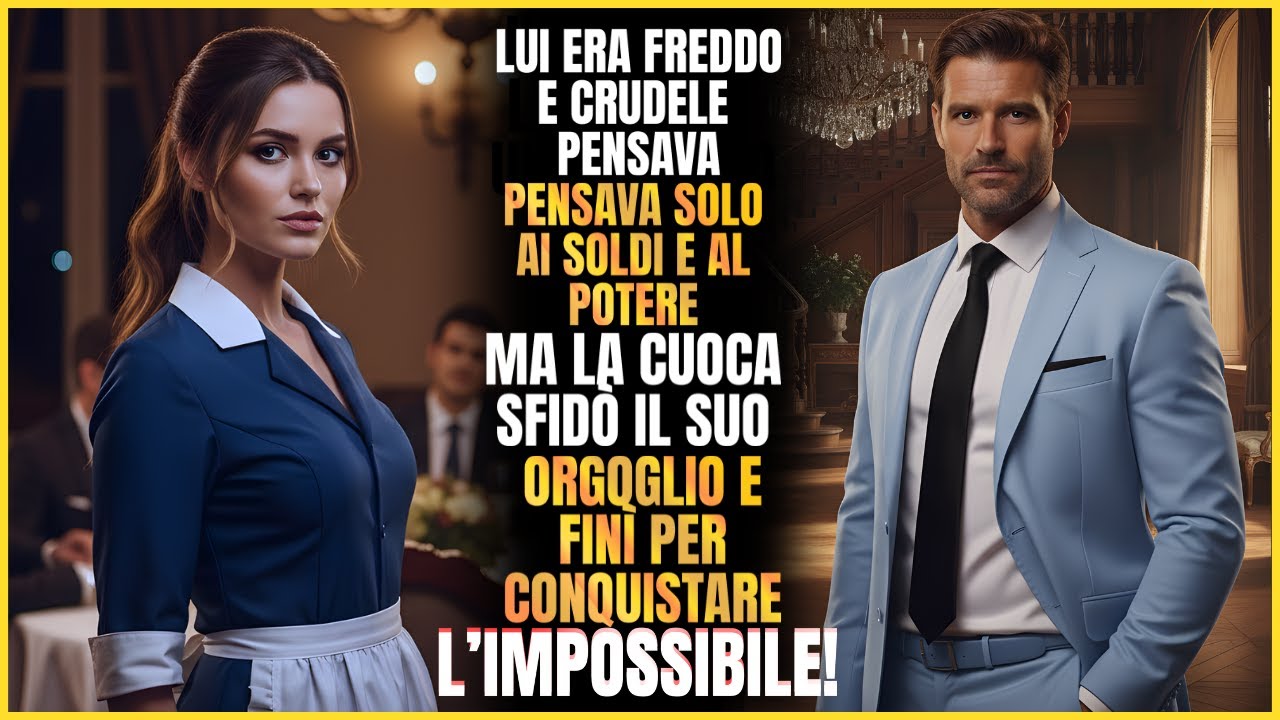 LUI ERA FREDDO E CRUDELE…MA LA CUOCA SFIDÒ IL SUO ORGOGLIO E FINÌ PER CONQUISTARE L’IMPOSSIBILE!