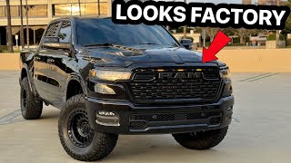 We put Raptor Style Grill Lights on the RAM!!