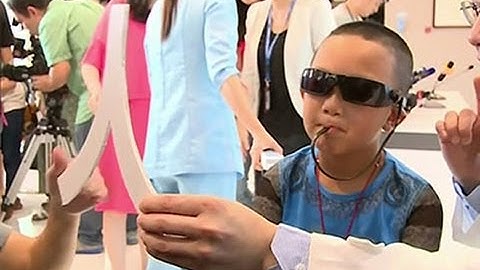 New Device Lets Blind Boy See Through Sensations