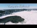 Tampere is Building a New Island Näsisaari - Drone View 3/2022