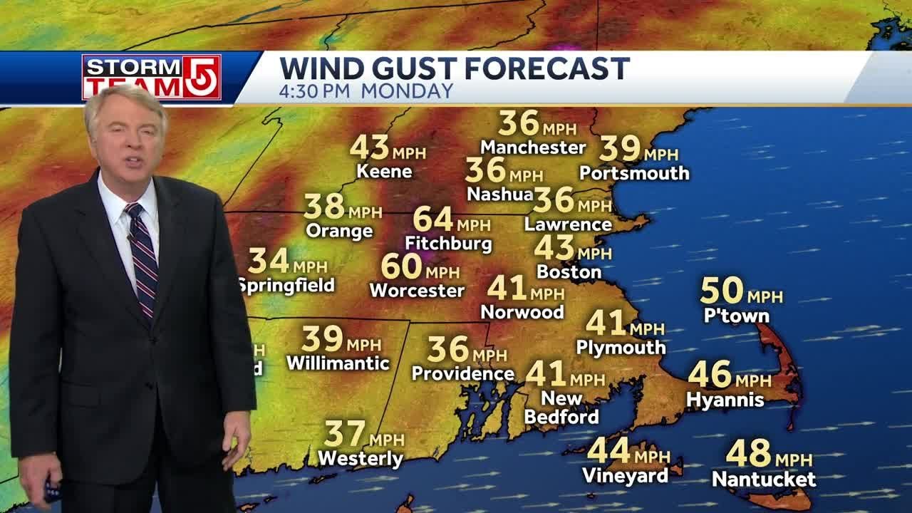 Video: Strong winds on the way, ushering in cold air - YouTube