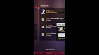 Harsh Gaming Live l free fire l  lets play game and make freinds l (Portrait)