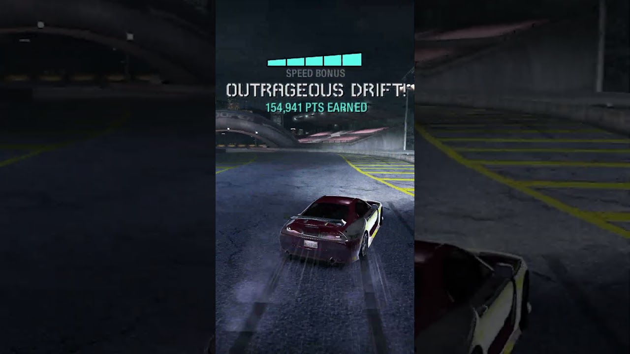 NFS Carbon Legendary Drift Toyota Supra #nfscarbon #gamingshorts #shorts #gameplay