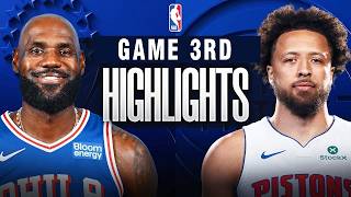 Philadelphia 76ers vs Detroit Pistons Game 3rd Highlights - Oct 25, 2026 | NBA