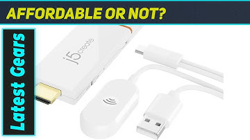 j5create ScreenCast 4K Wireless Adapter: The Best Universal TV Upgrade!