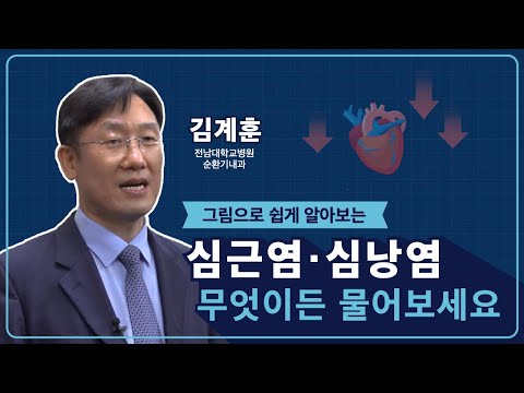 🔊 그림으로 쉽게 알아보는 심근염·심낭염 무엇이든 물어보세요! (국민편)