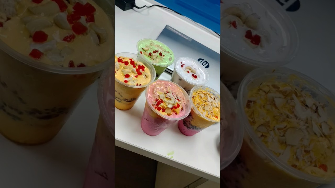 5 colours falooda 🍦🍨 
