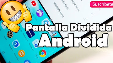 Cómo usar el modo de pantalla dividida en Android HUAWEI P Smart 2019