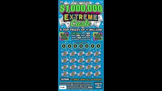 "$1,000,000 Extreme Cash" - PA Lottery - 05/31/21