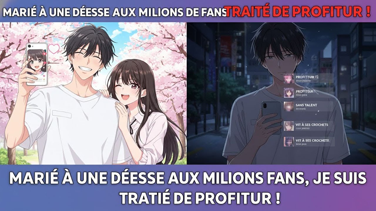 Marié à une déesse aux millions de fans, je suis traité de profiteur !