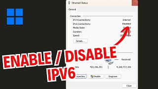Enable / Disable IPv6 on Windows 10/11 Enable / Disable IPv6 on Windows 10/11