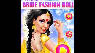 Indian Bride Fashion Doll - Indian Beauty Salon Makeover GamePlay Video By GameiMake screenshot 5