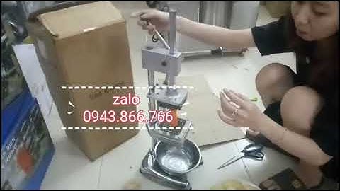 Máy cắt khoai tây chiên KFC, hạt lựu,..vv