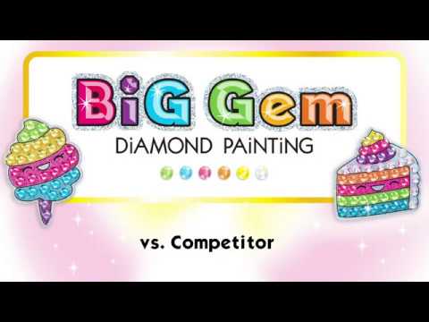 Kids Diamond Art large gem Diamond DIY Painting Kit for Kids DIY