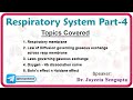 Respiratory System Part - 4