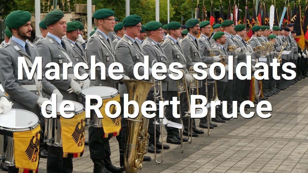Marsch der Soldaten des Robert Bruce - Musikkorps der Bundeswehr - Indienststellung ZDigBw