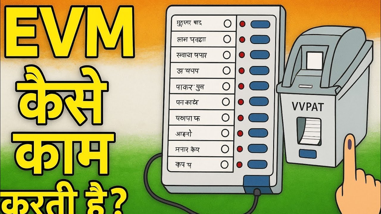 👉 EVM मशीन कैसे काम करती है? |How EVM Works in India |Electronic Voting ...