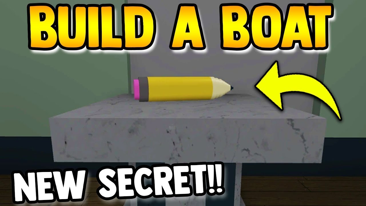 Full Hidden Secret New Items Build A Boat For Treasure Roblox Youtube - build a boat for treasure secrets 2019 roblox