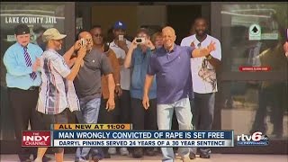 Indiana man wrongly convicted of rape set  free