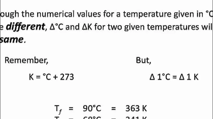 Heat Capacity and Specific Heat - Chemistry Tutorial