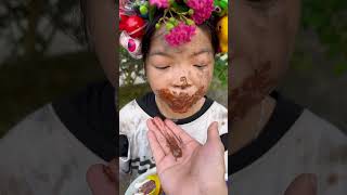 Chocolate Ice Cream 🍦🍫 And Greedy People😬🤣😂 #Jelly#Lollipop #Short Video #Funny #Youtube #Cute