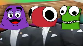 Grimace Shake VS Rainbow Friends - Coffin Dance Song (COVER)