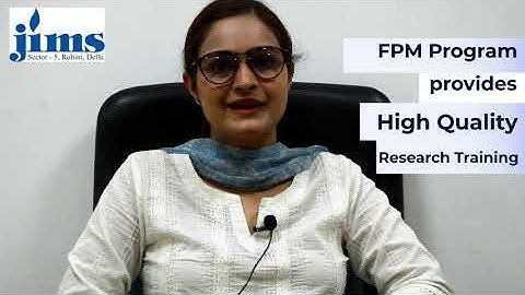 Fellowship Program in Management | Kashika Chadha | JIMS