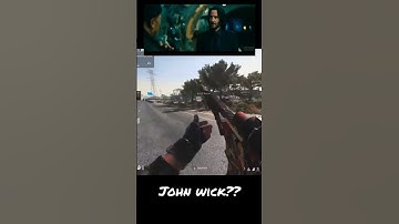 he definitely got John Wick