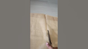 saree edges pico stitching with zigzag #shorts #subscribe @Ashwini.designer