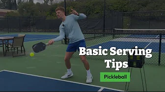 Basic Serving Tips: Pickleball