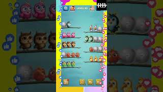 Game Bird Sort colour Puzzle lv 85  #youtubeshorts #game #gaming #gameapp #video #gameplay #mobile screenshot 5