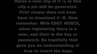 ESET NOD32 KEYGEN