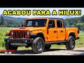 JEEP GLADIATOR V6 DIESEL NO BRASIL: Quer Acabar com a Hilux e Amarok V6!