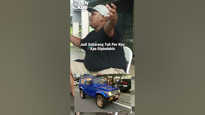 Suzuki JIMNY KATANA Sekarang Udah Bisa EMPUK!