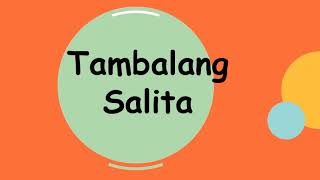 TAMBALANG SALITA