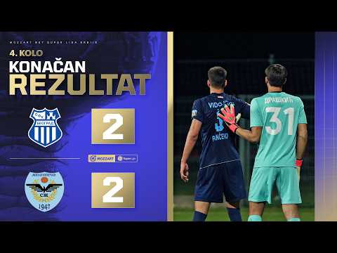 MBSLS 2026/27 - 4.Kolo: OFK BEOGRAD – ŽELEZNIČAR 2:2 (1:2)