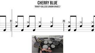 Cherry Blue Trinity College London Grade 2 Drum Playthrough