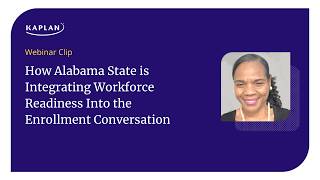 How Alabama State Leverages Career Prep into College Enrollment | Webinar Clip