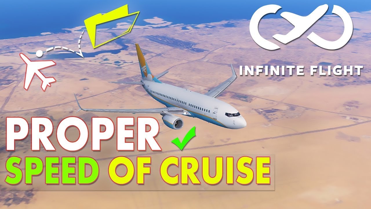 INFINITE FLIGHT CORRECT CRUISE SPEEDS (Economic Fuel Use) Full HD
