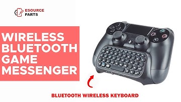 Wireless PS4 Mini Keyboard ChatPad DualShock DS4 Controller