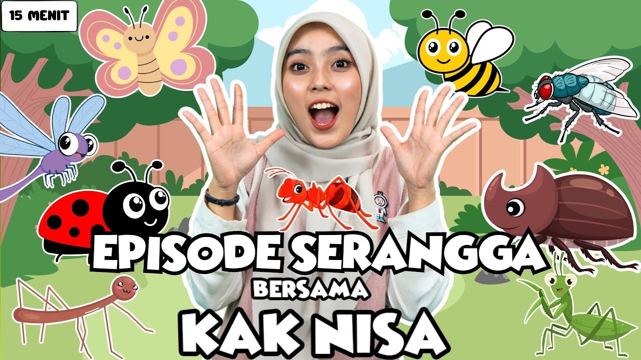 Belajar dan Bermain Episode Mengenal Serangga Untuk Balita - Belajar Bicara, Lagu Interaktif