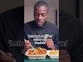 Jollof rice w/ salads and  omelette