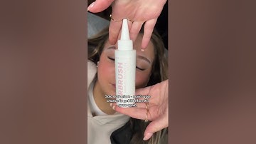 Our Brow Airbrush System is back in stock - eyebrow tinting #airbrushbrows #brows