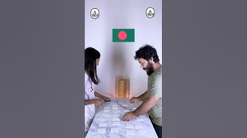 The Memory Game of Roaster fish || Flag Challenge Game Part 1 #sbsvlog #challenge #challengegame