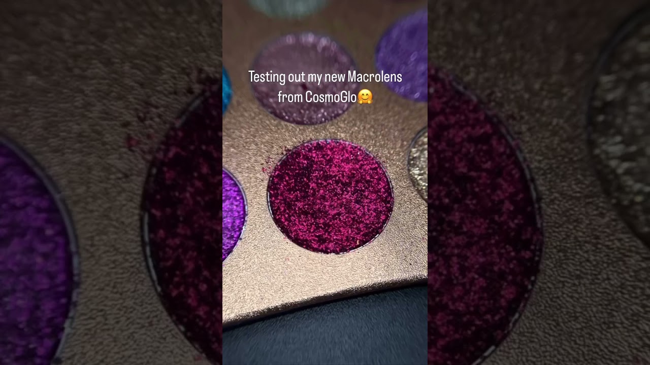 Testing out my new Macrolens from CosmoGlo